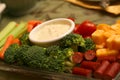 Veggie Appetizer Dish Royalty Free Stock Photo