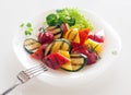 Veggie Healthy vegetarian cuisine of roasted vegetables