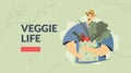 Veggie Life Banner