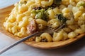 Veggie Mac N Cheese Royalty Free Stock Photo