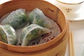 Veggie Shrimp Dumpling Royalty Free Stock Photo