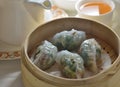 Veggie Shrimp Dumpling