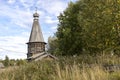 Vegoruksa Church of St. Nicholas the Wonderworker . Karelia. Abandoned place. village Vegoruksa, Republic of Karelia Zaonezhie in