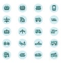Vehicals icon pack, icon Royalty Free Stock Photo
