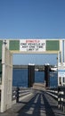 Vehicle Access To Marina Pontoon