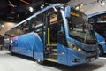 Vehicle bus Marcopolo Viaggio G8 800 Mercedes-Benz OF 1724 L BlueTec 5 on display at the LAT.BUS 2022 show Royalty Free Stock Photo