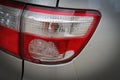 Vehicle car taillight broken collision crash damage accident