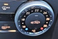 Vehicle climate control dial