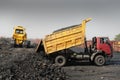 Vehicle At Coalmines Royalty Free Stock Photo