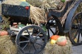 The vehicle with ears and a harvest of melon
