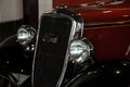 Vehicle grille and headlights  of american car Ford Model Y 1933 Royalty Free Stock Photo