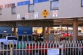 Vehicle inspection at the US Mexican border at Nogales, AZ, USA