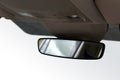 Rear view mirror inside the car Royalty Free Stock Photo