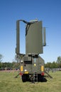 Vehicle with military radar