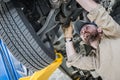 Vehicle Suspension Problem Solving by Car Mechanic