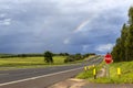 Vehicle traffic on the Engineer Joao Batista Cabral Highway, SP-225