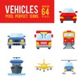 Vehicle and Transport Flat Icon. Royalty Free Stock Photo