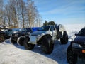Monster truck fishermen's vehicles from Kallaste