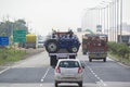 Vehicles on Indian Agra Bombay National Highway Number 3