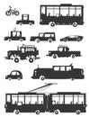 Vehicles Silhouettes.