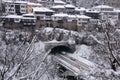 VehicularTunnel of Veliko Tarnovo in the Winter