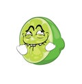 Comic internet meme illustration of Lime