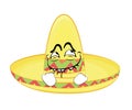 Comic internet meme illustration of Sombrero