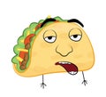 Dumb looking illustration of Taco