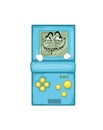 Comic internet meme illustration of tetris icon