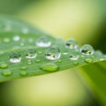 With veins, and the droplets create a lensing effect, highlight Royalty Free Stock Photo