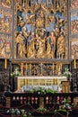 The Veit Stoss Altar, St Mary`s Basilica Krakow Royalty Free Stock Photo