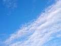 Veiw of blue sky and white clouds background for design stock photo