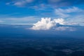 The cloud at khao luang Royalty Free Stock Photo