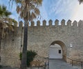 Part of the castle wall battlements, Vejer de la Frontera