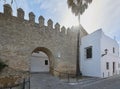 Part of the castle wall battlements, Vejer de la Frontera