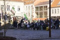 Vejle, Denmark, March 19 2022: Syrian Protest against Putin and Bashar Al Assad 0