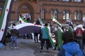 Vejle, Denmark, March 19 2022: Syrian Protest against Putin and Bashar Al Assad 0