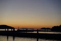 Sunset in Vela Luka, Korcula island