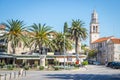 The Vela Luka village on Korcula island, Croatia