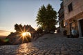 Vela Vrata,the large stone gate of old town Buzet