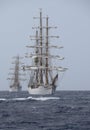 Velas Latinoamerica CuraÃ§ao 2022 sail away Royalty Free Stock Photo