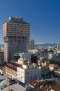 Velasca Tower in Milan with Skyline