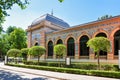 Velazquez Palace in Buen Retiro park, Madrid, Spain Royalty Free Stock Photo