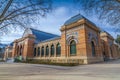 The Velazquez Palace in Buen Retiro Park, Madrid, Spain Royalty Free Stock Photo