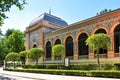 Velazquez Palace in Buen Retiro park, Madrid, Spain Royalty Free Stock Photo