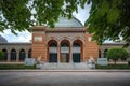 Velazquez Palace (Palacio de Velazquez) at Retiro Park - Madrid, Spain Royalty Free Stock Photo