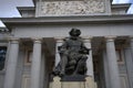 Velazquez statue at the Museo of Prado Royalty Free Stock Photo