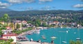 Velden,Lake Woerthersee,Carinthia,Austria Royalty Free Stock Photo