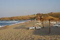 Veleka beach in Sinemorets in Bulgaria Royalty Free Stock Photo