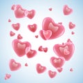 Velentines hearts Royalty Free Stock Photo